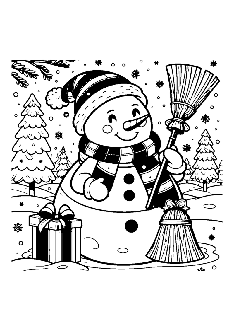 Weihnachtsmalvorlagen