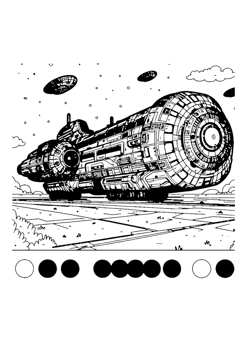 Großes Raumschiff