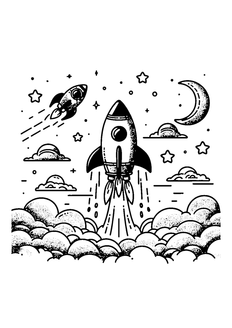 Raketen und Raumschiffe