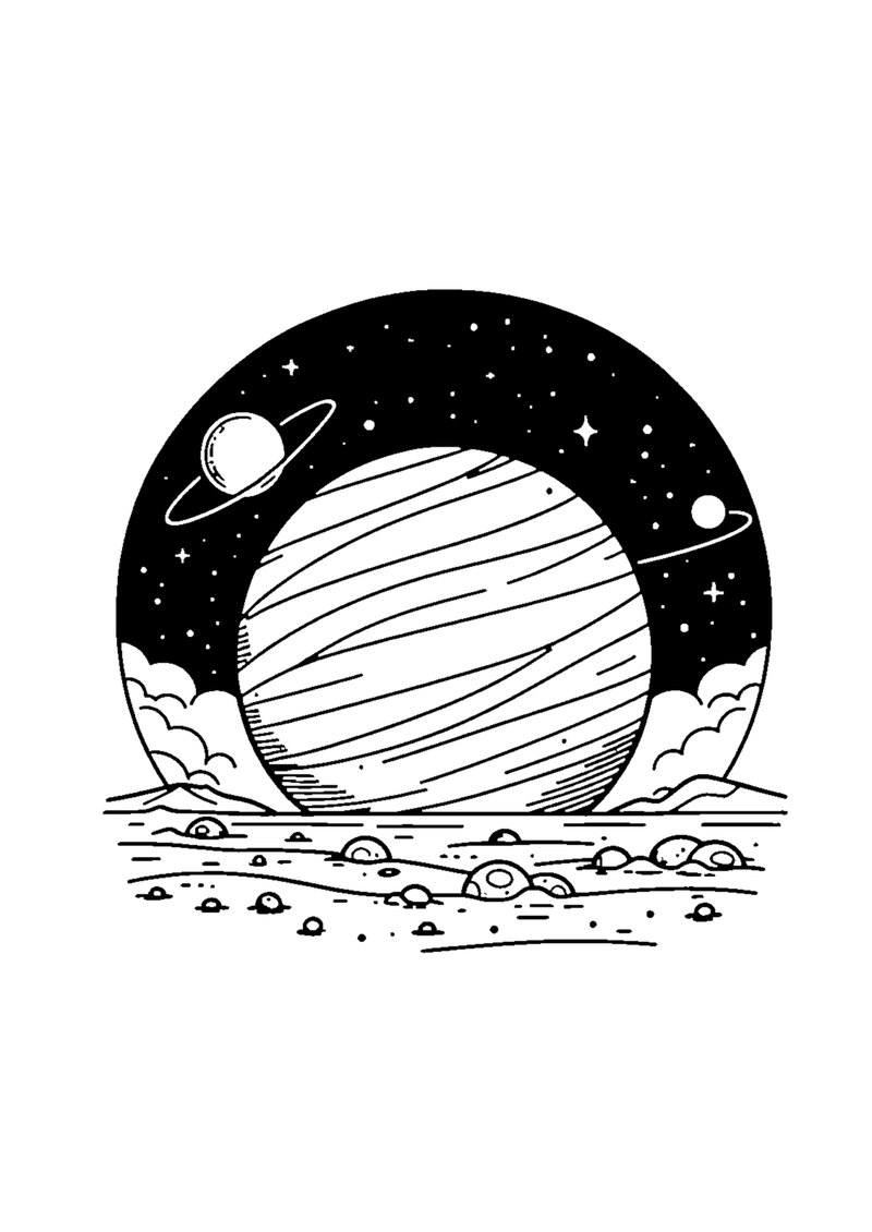 Schöner Planet