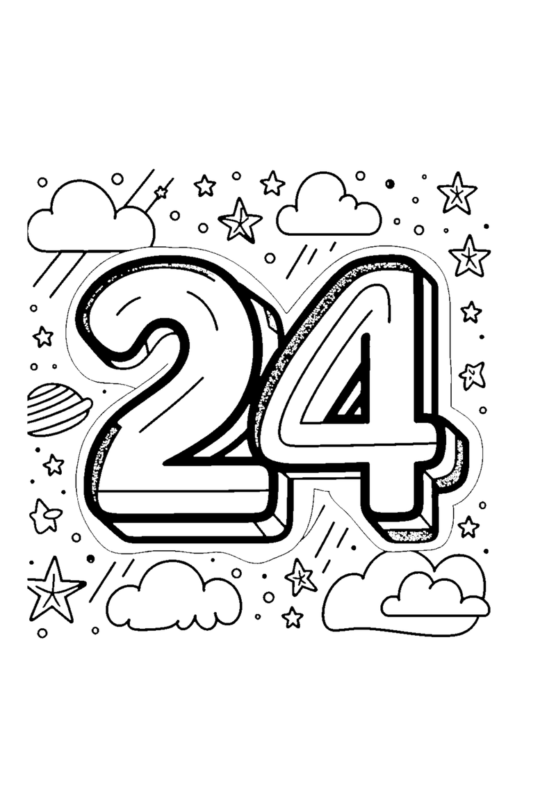 Zahl 24
