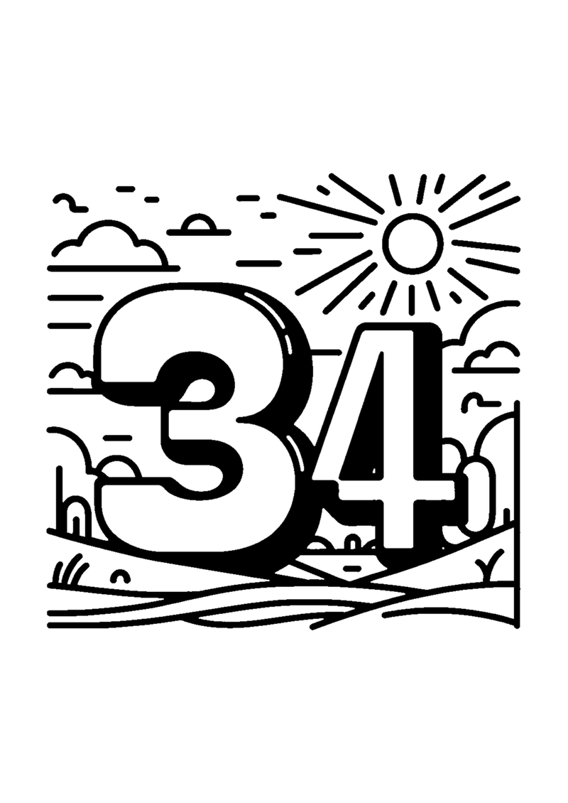 Zahl 34