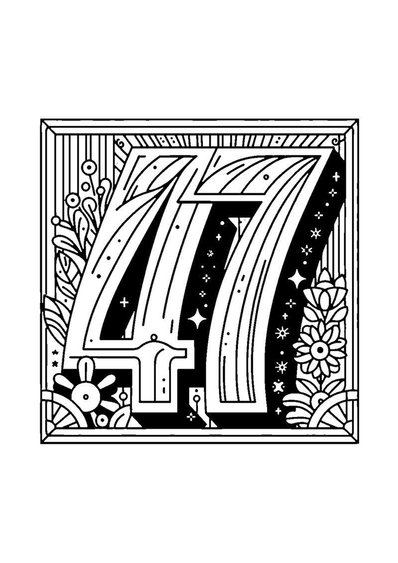 Zahl 47
